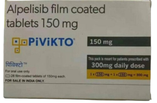 Alpelisib Film Coated Tablets - Brand Name: Pivikto