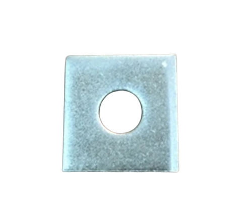 Stainless Steel Square Washers - Color: Silver