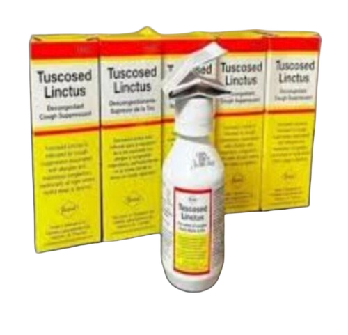 Tuscosed Linctus Syrup - Life Span: 36 Months