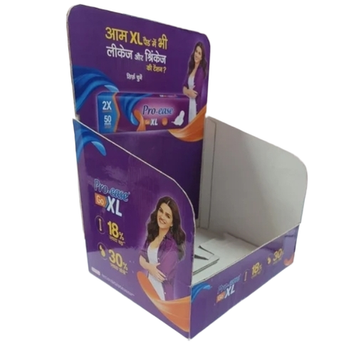 Counter Table Top Display Stand - Color: White