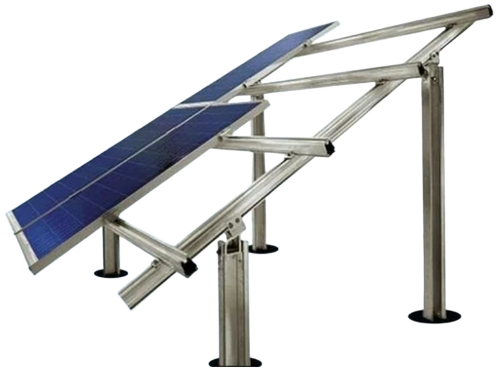 Solar Mounting Structure - Color: Silver
