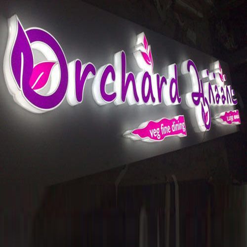 32mm Acrylic Led Sign Board