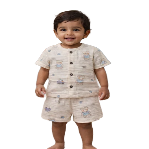 Muslin Cotton Kids Co-Ord Set