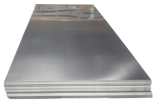 Stainless Steel Sheet - Standard Size, Silver | Corrosion Resistant, Rust Proof, Tensile Strength 540 MPa
