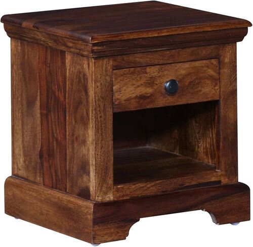 Wooden Brown Bedside Table
