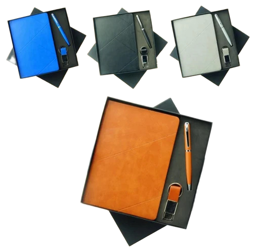 Diary And Keychain Gift Set