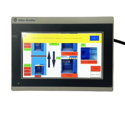 Allen Bradley 2711R-T7T Panelview800 Terminal - Application: Industrial & Marine
