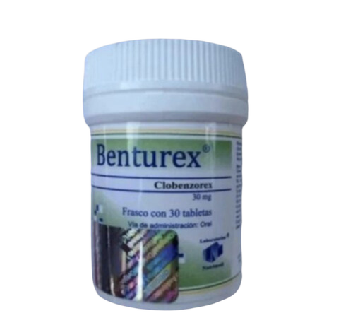 Benturex Clobenzorex 30 Mg 30 Tablets - Life Span: 3 Years