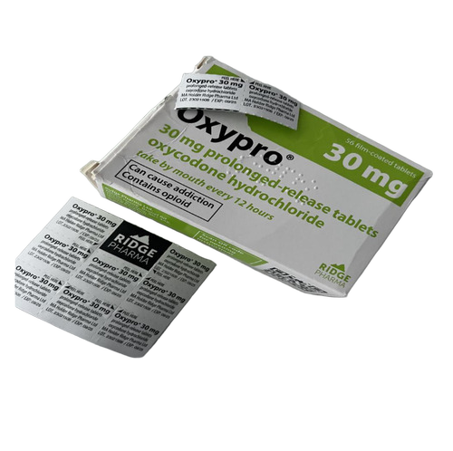Oxypro 30 Mg Prolonged Release Tablets - Alcohol Content (%): 0%