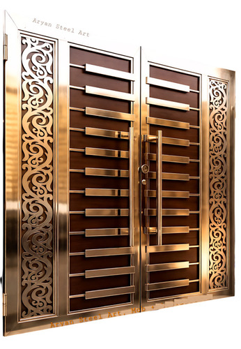 Stainless Steel Main Gate For Home - Color: Any Color