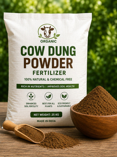 Cow Dung Powder - Application: Organic Fertilizer