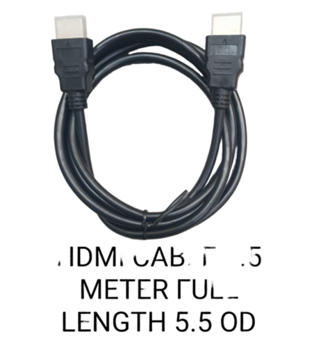 HDMI Cable 1.5 Meter High Speed HDTV Cable 5.5mm OD Computer TV Monitor Cable