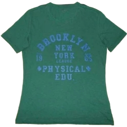 Green Round Neck T Shirt