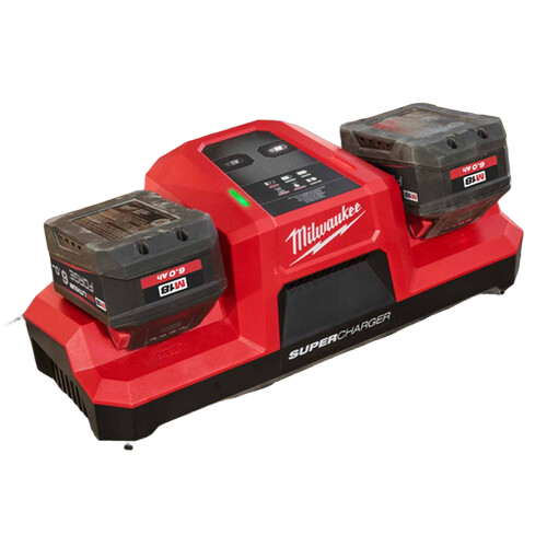 Milwaukee M18 Dbsc 18V Dual Bay Super Charger - Warranty: 18 Month Warranty