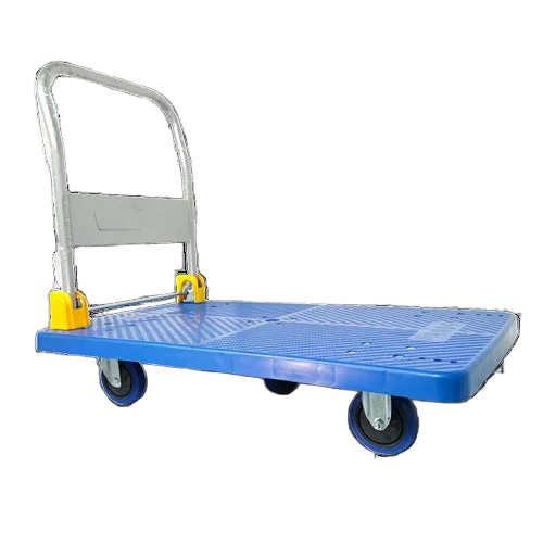 Foldable Platform Trolley - Color: Blue