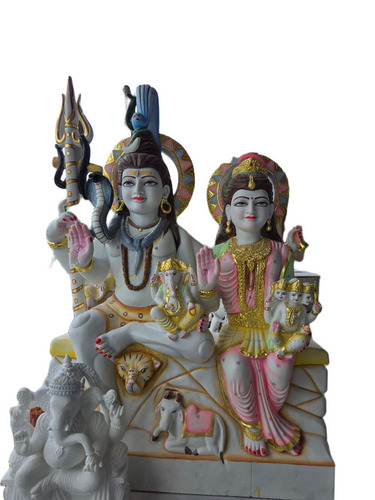 Gori Shankar Ji Marble Statue