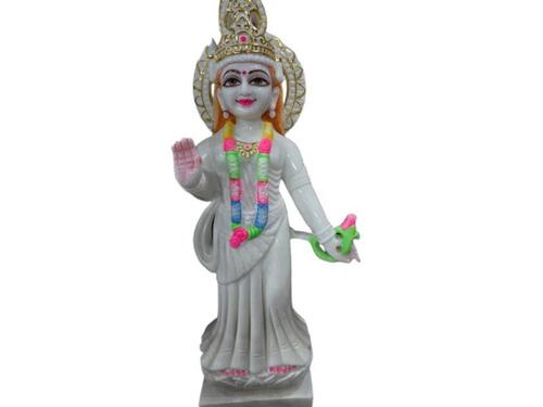 Marble Radha Rani Statue