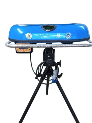 Blue Cricket Bowling Machine