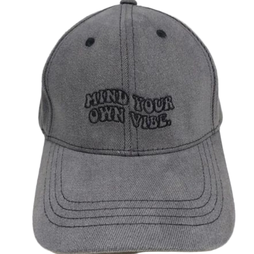 Denim Plain Cap
