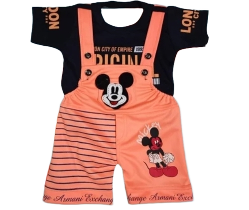Peach Hosiery Kids Dungarees - Age Group: 1-3 Years