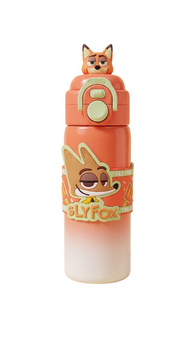 500Ml Kids Vacuum Insulated Thermos Tumbler With Zootopia Fox - Capacity: 500 Milliliter (Ml)