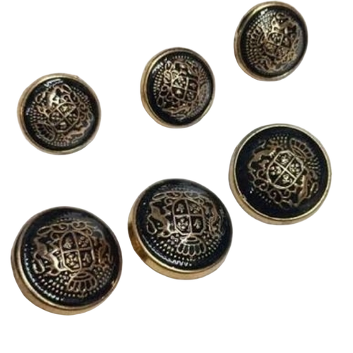 Greengrow Metal Coat Button