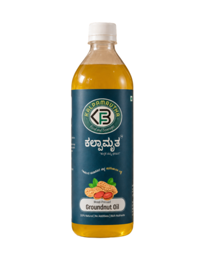 Kalpamrutha Wood Pressed Groundnut Oil - Application: Household