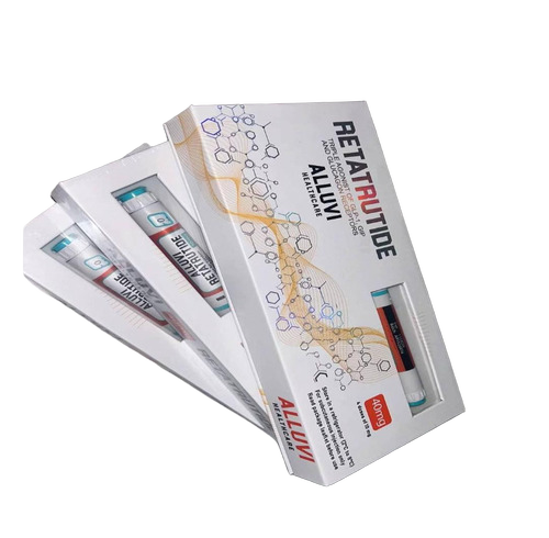 Retatrutide 40Mg Injection Prefilled Injection Pen Investigational Peptide Compound Triple Receptor Agonist Subcutaneous Injection Format Not An Approved Medicine - Brand Name: Alluvi