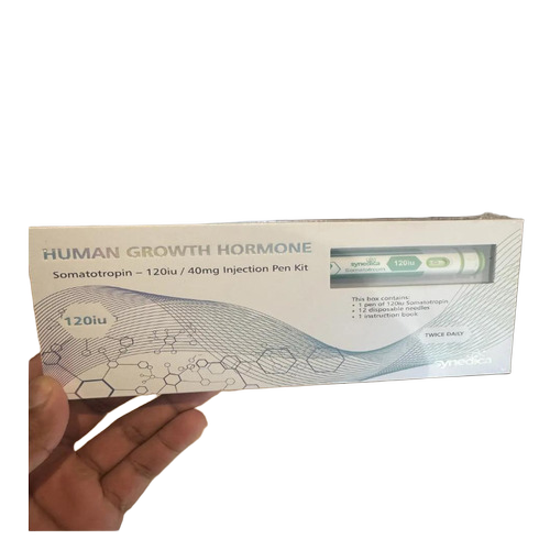 Synedica Somatotropin Hgh 120Iu Injection Pen Kit - Life Span: 2030