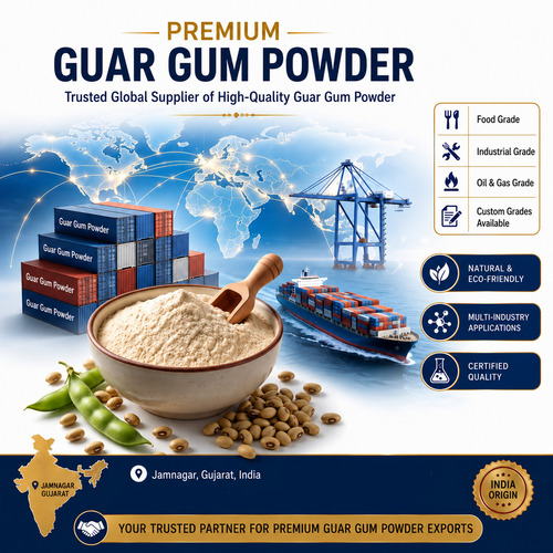Guar Gum Powder Food Grade - Grade Standard: Food/Industrial