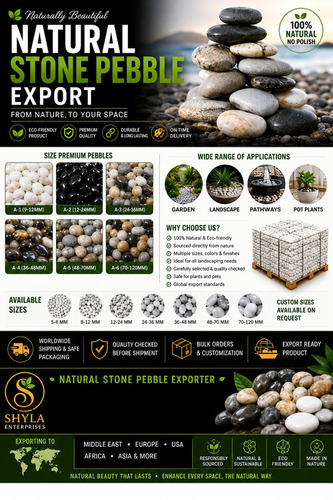Natural River Pebbles