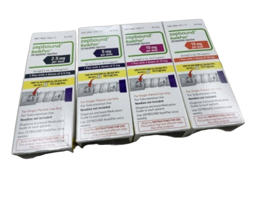 Zepbound Kwikpen 12.5Mg 4 Doses Prefilled Injection Pen - Dosage Form: Liquid