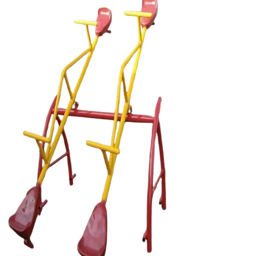 4 Seater Outdoor Playground Double Seesaw