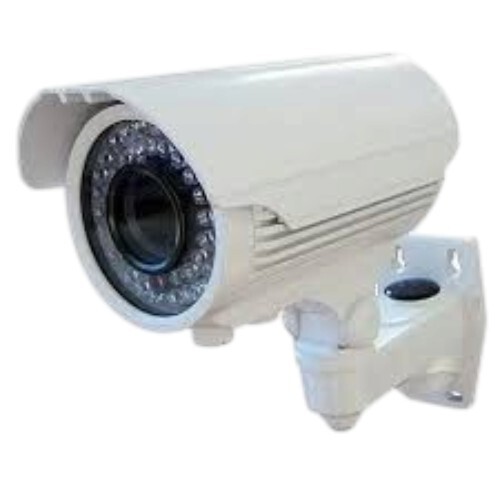 CCTV Bullet Camera - Weather-Resistant White, High-Resolution | Day & Night Surveillance, Continuous Monitoring for Indoor & Outdoor Use