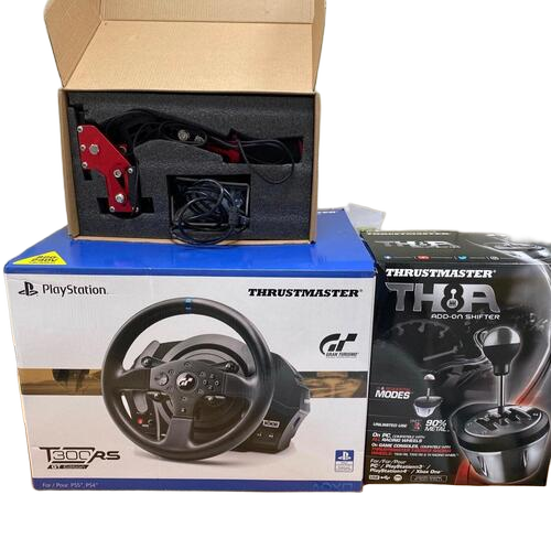 Thrustmaster T300 Rs Gt Edition Racing Wheel Th8a Shifter Handbrake Bundle - Car Make: N/a A   Universal Gaming Accessory