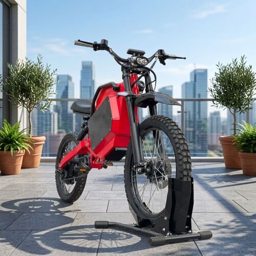 2026 New Trending SS80 High Power Lithium Integrated Battery Mountain Bike with 84V 25KW Bomber Rear Hub Motor Double KKE Shock