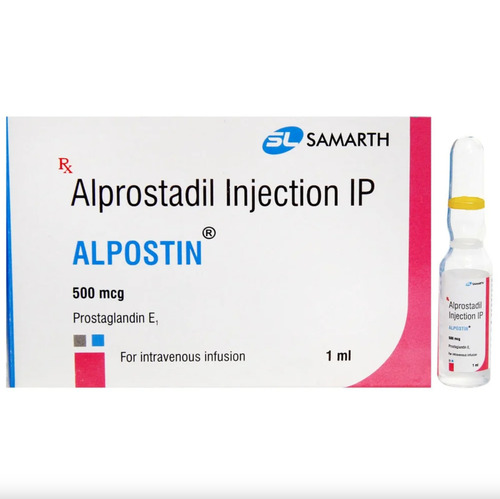 Alprostadil Alpostin 500Mcg Injection - Dosage Form: Liquid