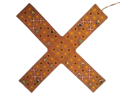 Ancient Indian Board Game - Color: Brown
