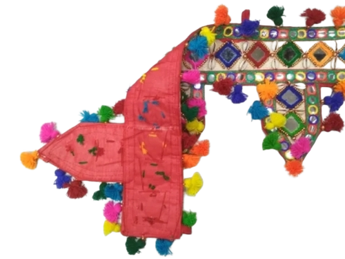 Jute Toran - Color: Multicolor