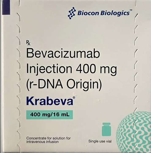 Krabeva Bevacizumab Injection 400Mg - Dosage Form: Liquid