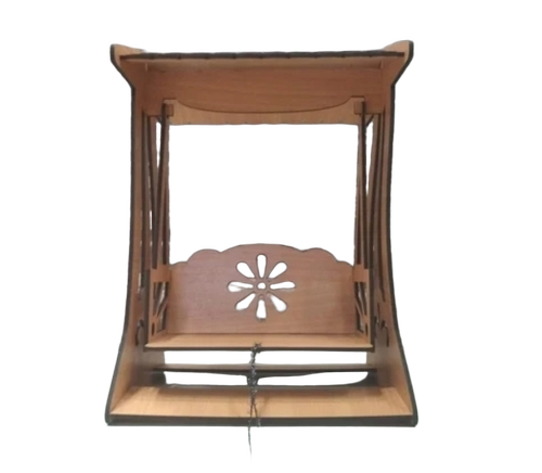 Krishna Zula Wooden - Color: Brown