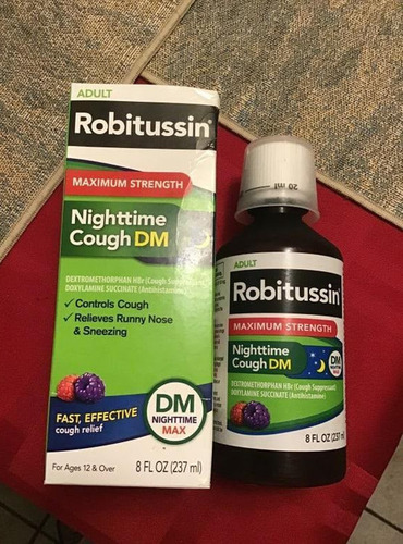 New ROBITUSSIN COUGH SYRUPAcA A 8FL OZ