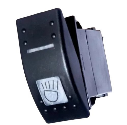 Rocker Switch 8 Pin - Color: Black