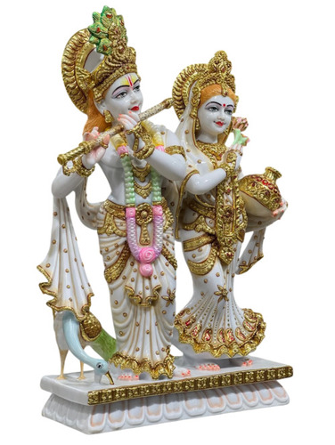 Designer Radha Krishan Marble Statue