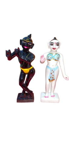 Iskon Radha Kishan Jodi Marble Murti