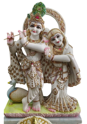 Jugal Jodi Radha Kishan Marble Murti