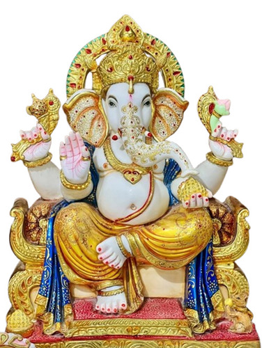 Makrana Marble Ganesh Statue