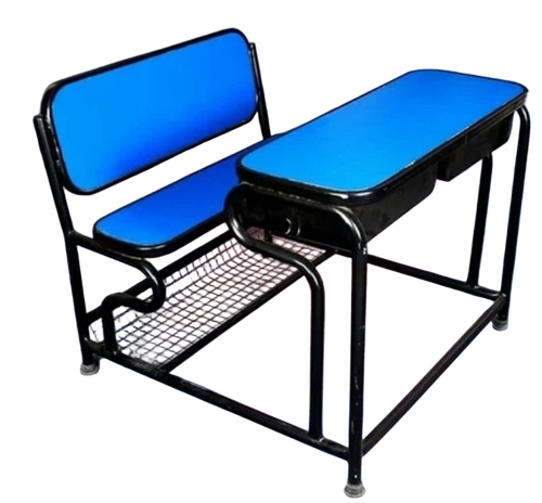 Ms School Bench Desk - Color: Blue