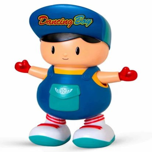 Musical Dancing Boy Robot Toy - Color: Multicolor