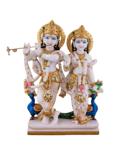 Radha Krishna Ji Marble Sculpture